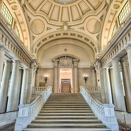 US Naval Academy Bancroft Hall I by Clarence Holmes