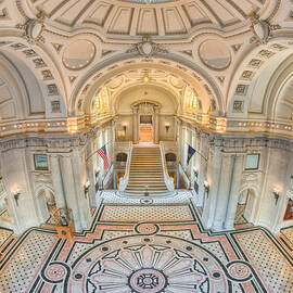 US Naval Academy Bancroft Hall III by Clarence Holmes