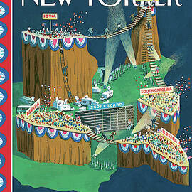 Chutes and Ladders by Bruce McCall