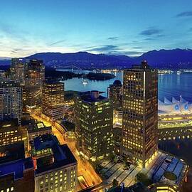 Vancouver Skyline by Thomas Kurmeier