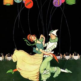 Vanity Fair Cover Featuring A Couple Dancing by Thelma Cudlipp