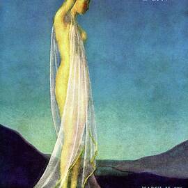 Vanity Fair Cover Featuring A Woman In A Sheer by Warren Davis