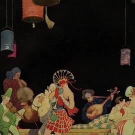 Vanity Fair Cover Featuring An Ensemble by The Reeses