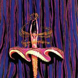 Vanity Fair Cover Featuring And Exotic Dancer by Dorothy Ferriss
