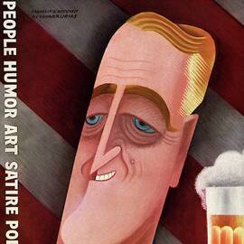 Vanity Fair Cover Featuring Franklin D. Roosevelt by Miguel Covarrubias