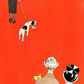 Vanity Fair Cover of Dog Walking by John Held Jr