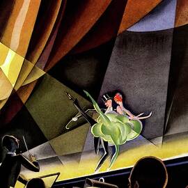 Vanity Fair Cover Featuring Two Performers by William Bolin