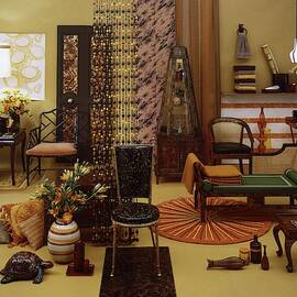 Various Tortoise Shell Furniture And Accessories by Tom Yee
