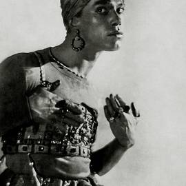 Vaslav Nijinsky In Costume by Adolphe De Meyer