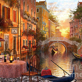Venetian Sunset by Dominic Davison