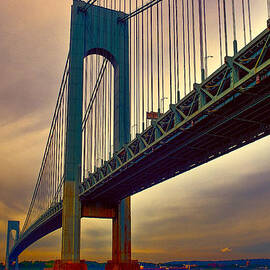 The Verrazano - Narrows Bridge by Louis Dallara