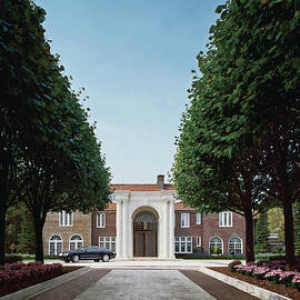 View Of House And Pavement by Scott Frances