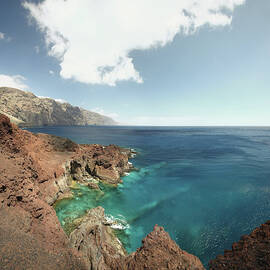 View On Ocean And Rocks On Punta De Teno by Stanislaw Pytel