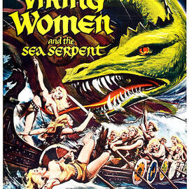 Viking Women and the Sea Serpent Poster by Gianfranco Weiss