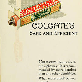 Vintage 1920s Colegate Ad by Georgia Clare