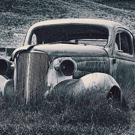 Vintage Car at Bodie by Kelley King