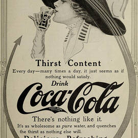 Vintage Coca Cola Ad 1911 by Georgia Clare
