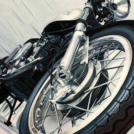 Vintage Ducati by Guenevere Schwien