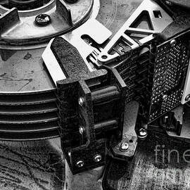 Vintage Hard Drive by Olivier Le Queinec