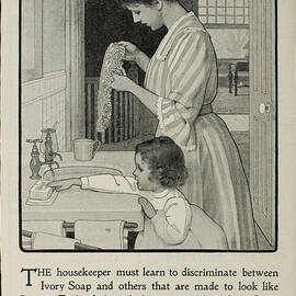 Vintage Victorian Soap Advert by Georgia Clare