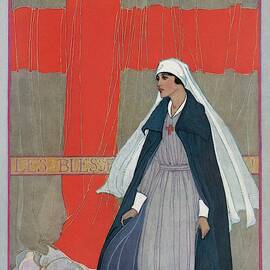 Vogue Cover Featuring A Nurse by Porter Woodruff