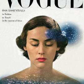 Vogue Cover Featuring Joan Petit by Herbert Matter