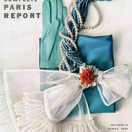 Vogue Cover Featuring Various Accessories by Richard Rutledge