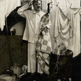 W. C. Fields Wearing Pyjamas by Edward Steichen