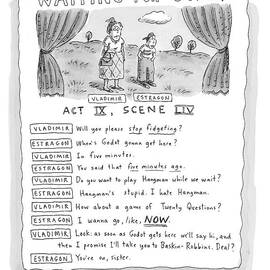 'waiting For Godot' by Roz Chast