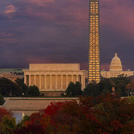 Washington DC Iconic Landmarks by Susan Candelario