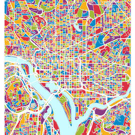 Washington DC Street Map