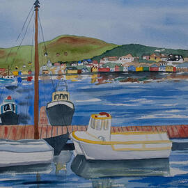 Watercolor - Dingle Ireland by Cascade Colors