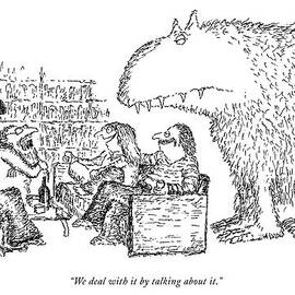 We Deal With It By Talking About It by Edward Koren