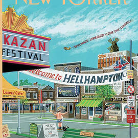 Welcome To Hellhampton by Bruce McCall