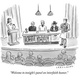 Welcome To Tonight's Panel On Interfaith Humor by Trevor Spaulding