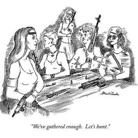 We've Gathered Enough.  Let's Hunt by Stuart Leeds