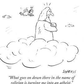 What Goes On Down There In The Name Of Religion by David Sipress