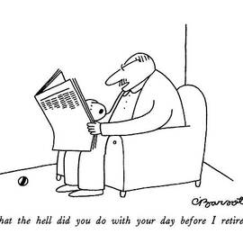 What The Hell Did You Do With Your Day by Charles Barsotti