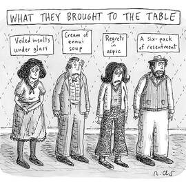 What They Brought To The Table -- A Line by Roz Chast