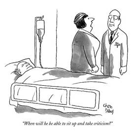 When Will He Be Able To Sit Up And Take Criticism? by Chon Day