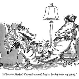 Whenever Mother's Day Rolls by Edward Frascino