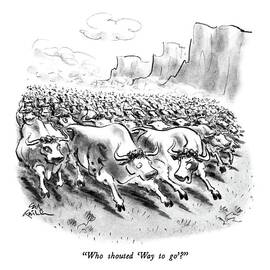 Who Shouted 'way To Go'? by Ed Fisher