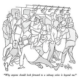 Why Anyone Should Look Forward To A Subway Series by George Price