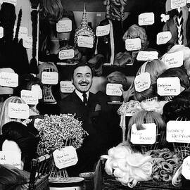 Wig Designer Alexandre In His Paris Salon by Henry Clarke