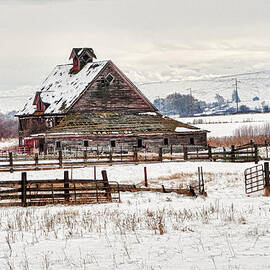 Winter Barn by Mary Jo Allen