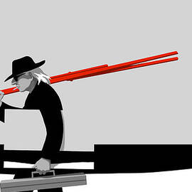 winter scene by Tom Dickson