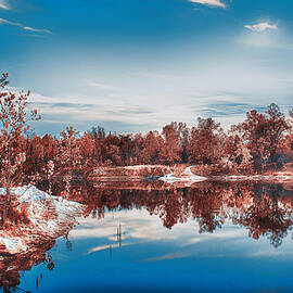 Winter Sets at Klondike Park by Bill and Linda Tiepelman