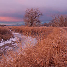 Winter Sunrise at Barr Lake State Park by Cascade Colors