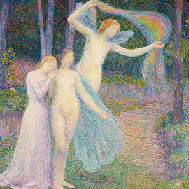 Women amongst the Trees by Hippolyte Petitjean