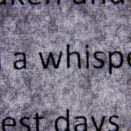 Words - In a Whisper by Richard Reeve